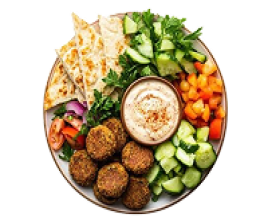 Falafel dish