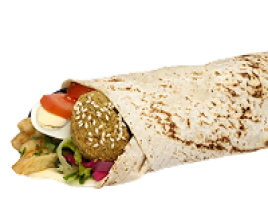 Falafel sandwich